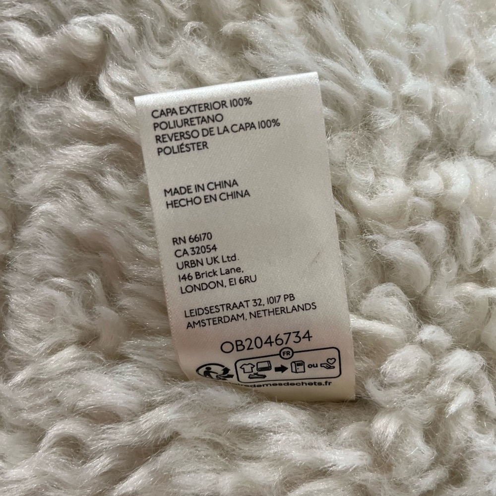 Kiki Sherpa Jacket in Black Combo | Size Small | NWT - Picture 13 of 13